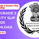 IB ACIO Grade 2 Exam City Slip 2025 Download