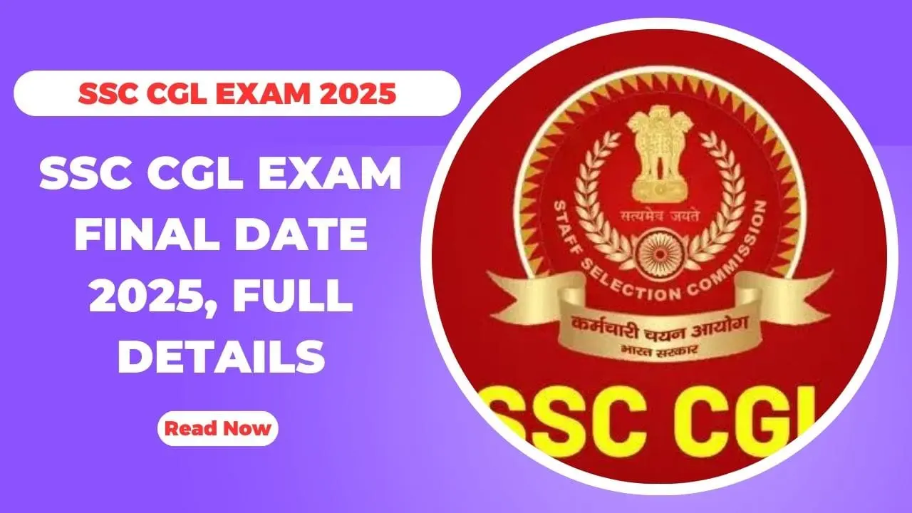SSC CGL Exam Date 2025